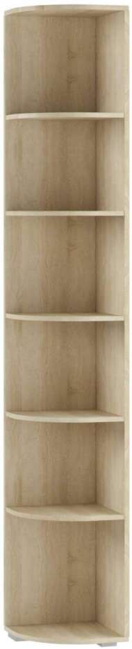 Угловой стеллаж ЛШ-10 Ливорно DOMANI (Дуб Сонома) Угловой стеллаж ЛШ-10 Ливорно DOMANI (Дуб Сонома)