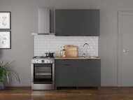 Кухня Венера 1200 Диамант серый Кухня Венера 1200 Диамант серый