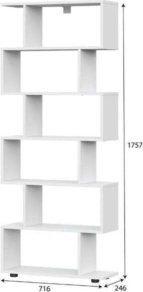 Стеллаж (змейка) Токио, Белый Стеллаж (змейка) Токио, Белый