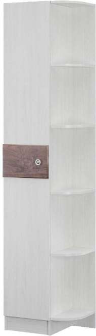 Шкаф торцевой Мадлен ТЭКС Ясень Анкор светлый