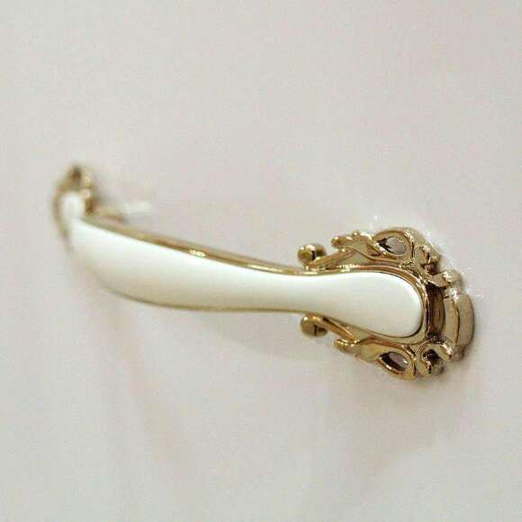 Шкаф-пенал со стеклом (левый) «Виктория» Ижмебель 17