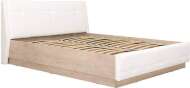 Кровать с ортопедическим основанием Муссон 11.28 Н, Дуб эндгрейн, Марвел вайт