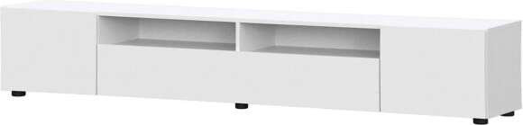 Токио тумба для телевидеоаппаратуры / Белый текстурный