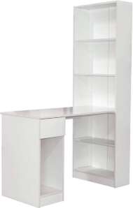 Шкаф комбинированный Лайт 10.01, Белая гладка