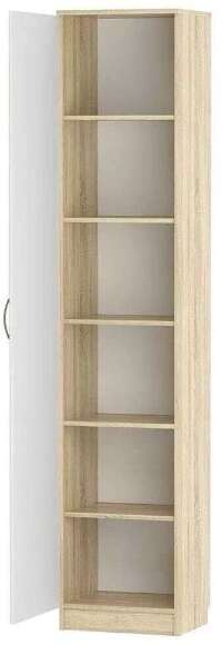 НМ 040.43 ЛР Шкаф ЛВ Оливия Дуб Сонома/белое дерево НМ 040.43 ЛР Шкаф ЛВ Оливия Дуб Сонома/белое дерево