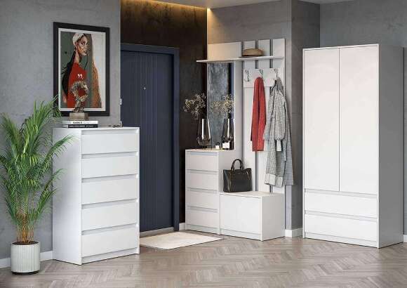 Комод Айден КМ06-700 Белый Комод Айден КМ06-700 Белый