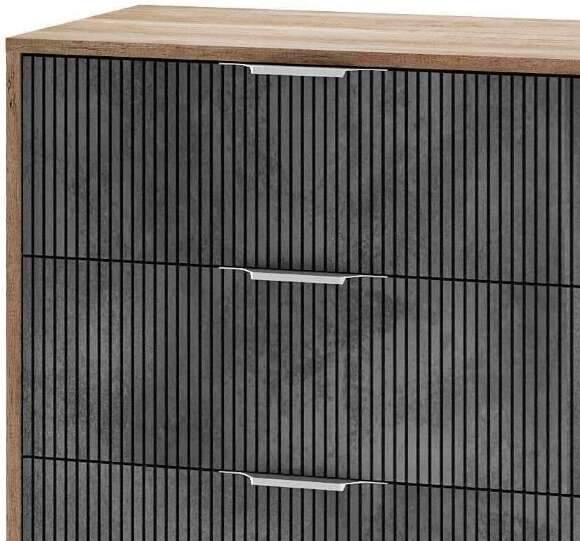 Комод Мегаполис КМ-02 (БТС) M25 / Дуб Каньон Комод Мегаполис КМ-02 (БТС) M25 / Дуб Каньон