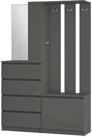 Прихожая Симпл ПР-04 (БТС) Графит