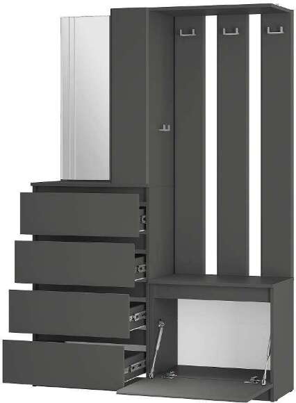 Прихожая Симпл ПР-04 (БТС) Графит