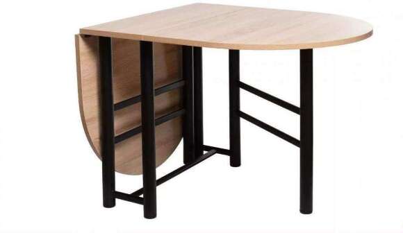 Стол-книжка Венеция овал дуб сонома