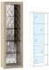 Шкаф-пенал витрина ЛШ-8 (надставной) Ливорно DOMANI (Дуб Сонома) Шкаф-пенал витрина ЛШ-8 (надставной) Ливорно DOMANI (Дуб Сонома)