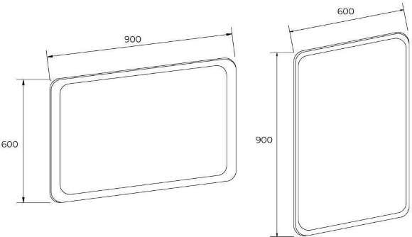 Тумба с зеркалом Тоскана