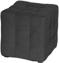 Пуф Лотос Графит велюр