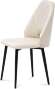 Стул Милан 2 черный муар / бежевый