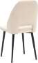 Стул Милан 2 черный муар / бежевый