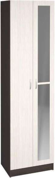 Шкаф 2-х створчатый с зеркалом Вега