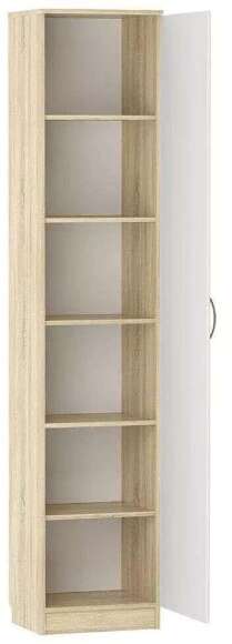 НМ 040.43 ЛР Шкаф ПР Оливия Дуб Сонома/белое дерево НМ 040.43 ЛР Шкаф ПР Оливия Дуб Сонома/белое дерево