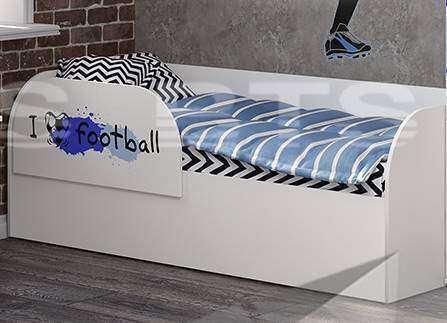 Кровать 80х186 Трио КРП-01 БТС (Белая) с подъемным механизмом Кровать 80х186 Трио КРП-01 БТС (Белая) с подъемным механизмом