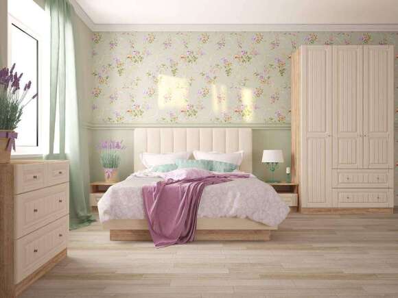 Кровать мягкая 140х200 с подъемным механизмом М14 Богуслава (Комфорт-S)