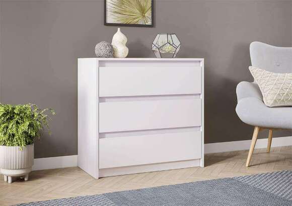 Комод Айден КМ06-800 Белый