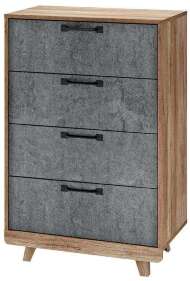 Комод Мегаполис КМ-02 (ТЭКС) M18 / Дуб Каньон Комод Мегаполис КМ-02 (ТЭКС) M18 / Дуб Каньон