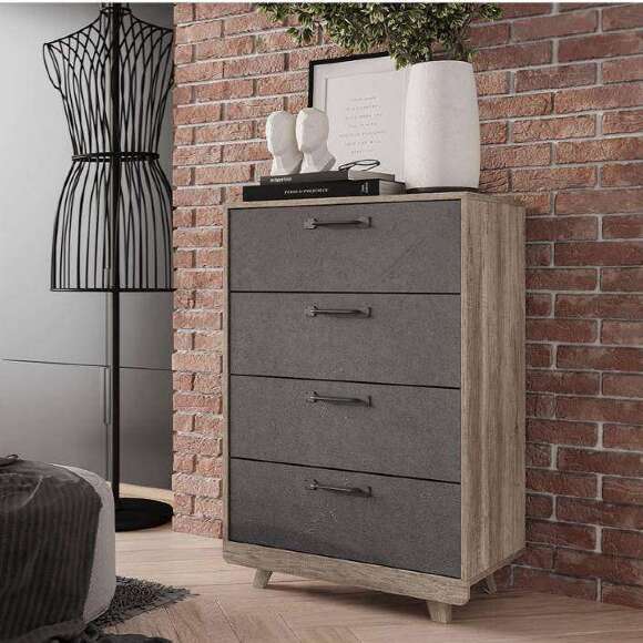 Комод Мегаполис КМ-02 (ТЭКС) M18 / Дуб Каньон