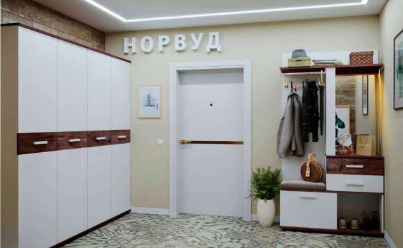 Шкаф для одежды Норвуд 71 Глазов-мебель