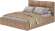 Кровать 160х200 с настилом ЛДСП Линда, антик Кровать 160х200 с настилом ЛДСП Линда, антик