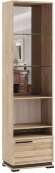 Шкаф-пенал со стеклом Модена МШ-3 Гикори Рокфорд