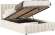 Кровать с подъёмным механизмом 1800 Анкона, светло-бежевый