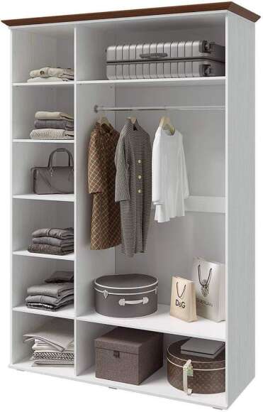 Шкаф 3-х створчатый Валенсия белый