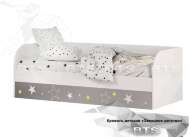 Кровать 80х186 Трио КРП-01 БТС (Звездное детство) с подъемным механизмом