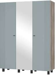 Шкаф трехстворчатый Олива ШК-08, Дуб каньон/MF11