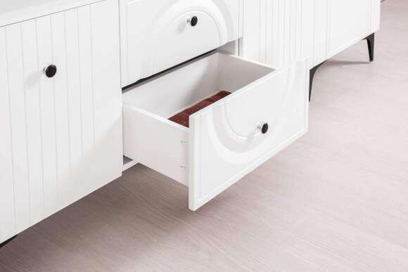 ТВ тумба Валенсия 16.45, Белая