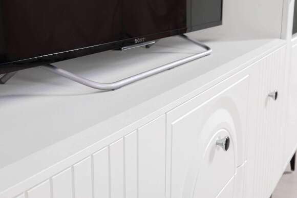 ТВ тумба Валенсия 16.45, Белая