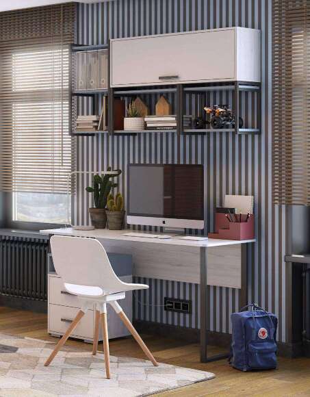 Стол на металлических опорах Стич (MLK)