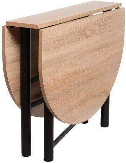 Стол-книжка Рим овал дуб сонома