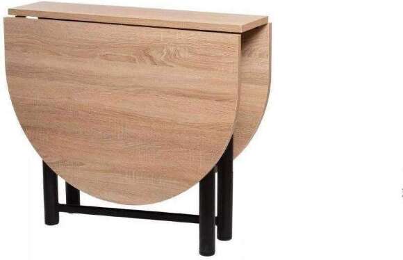 Стол-книжка Рим овал дуб сонома