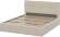 Кровать с основанием двойная №4 160х200, Бежевый