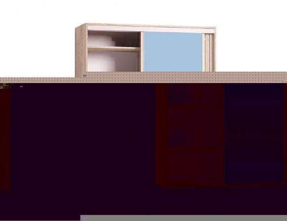 Шкаф-купе с зеркалом Sherlock 303 Дуб Сонома