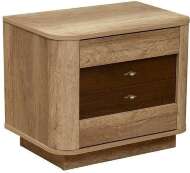 Тумба прикроватная Фантазия 34.17, Дуб каньон, Дуб кальяри Тумба прикроватная Фантазия 34.17, Дуб каньон, Дуб кальяри