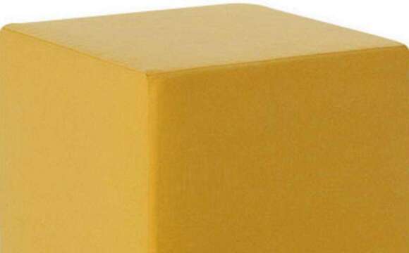 Пуф Валенсия Желтый экокожа