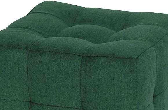 Пуф Лотос Зеленый велюр