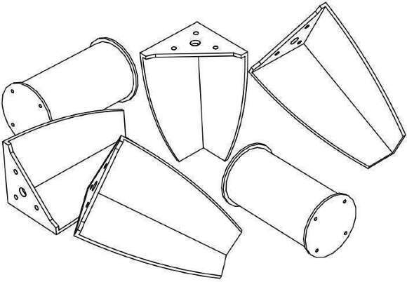 Тумба ТВ Парус-12, белый/дуб канадский Тумба ТВ Парус-12, белый/дуб канадский