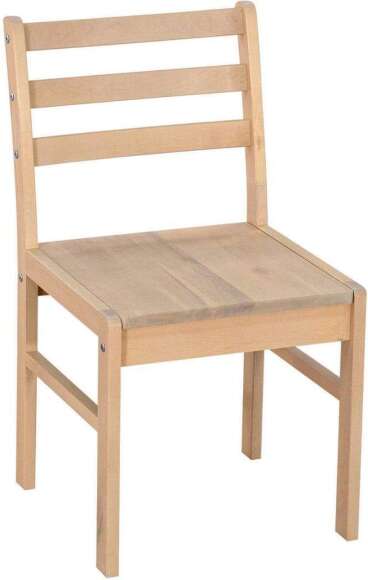 Стул с сиденьем массив выбеленная береза