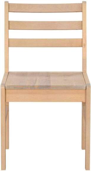 Стул с сиденьем массив выбеленная береза