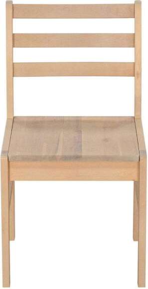 Стул с сиденьем массив выбеленная береза