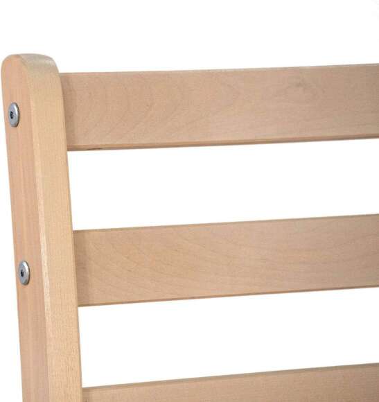 Стул с сиденьем массив выбеленная береза