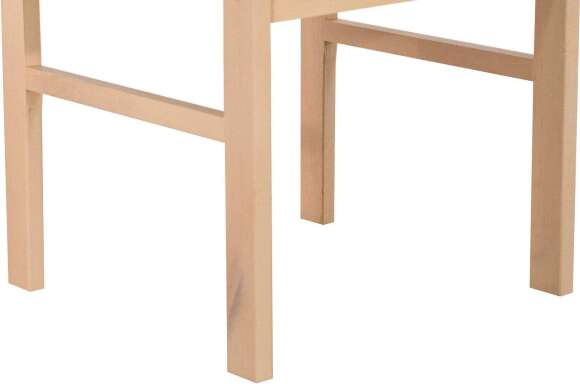 Стул с сиденьем массив выбеленная береза