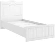 Кровать 900 с настилом Монако МН-10 белое дерево